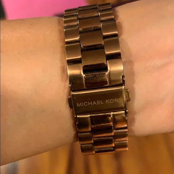 Michael Kors Chronograph Rose Gold Watch